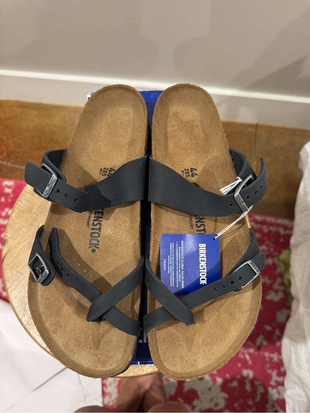 Birkenstock Unisex (11) Mayari Black (Regular width) SKU : 0171481